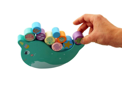 Adam Toys Gra zręcznościowa Balansujący Delfinek - Jednorożec Morski