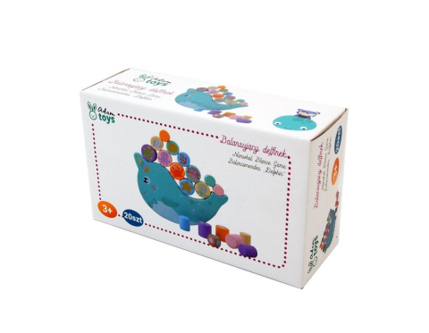 Adam Toys Gra zręcznościowa Balansujący Delfinek - Jednorożec Morski