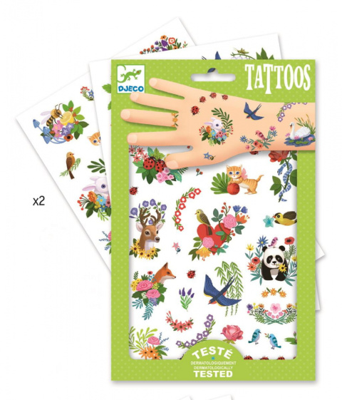 Djeco Tatuaże WESOŁA WIOSNA DJ09591