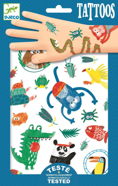 Djeco Tatuaże ZWIERZAKI DJ09576
