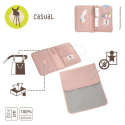 Lassig Przewijak podróżny z etui na akcesoria Dots rose Casual Label