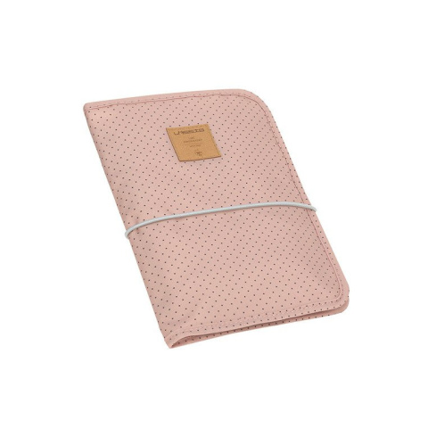 Lassig Przewijak podróżny z etui na akcesoria Dots rose Casual Label