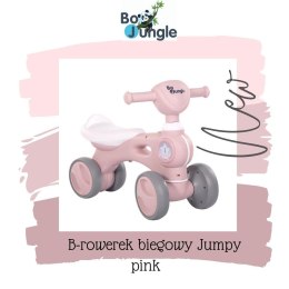 Bo Jungle Rowerek biegowy jeździk BIKE JUMPY pink