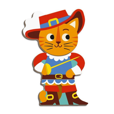 Janod Magnetyczna układanka Świat baśni Magnetibook