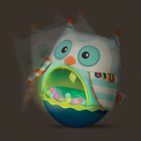 B.toys Sowa-kiwajka – wańka-wstańka Owl Be Back