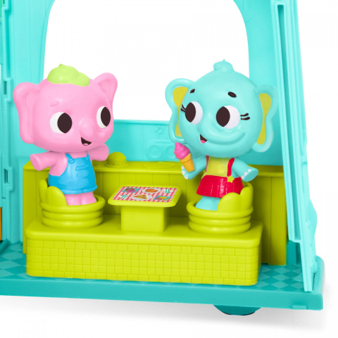 Land of B. MUZYCZNY Food Truck z wesołymi pasażerami b.toys Jax’s Diner