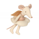 Maileg Myszka Aniołek w książeczce Angel Stories, Big sister mouse in book