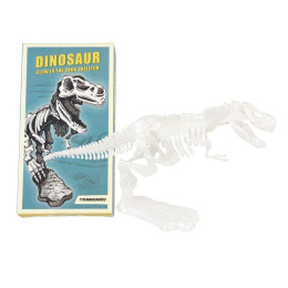 Rex London Świecący Szkielet do składania Puzzle 3D TYRANOZAUR