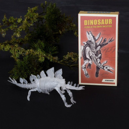Rex London Świecący Szkielet do składania Puzzle 3D STEGOZAUR
