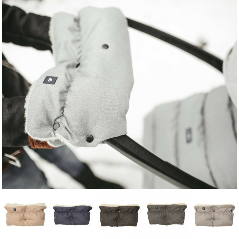 ZAFFIRO Mufka do wózka iMOVE - melange light grey