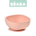 Beaba Silikonowa miseczka z przyssawką pink