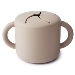 Mushie Kubek niewysypek na przekąski SNACK CUP Shifting Sand