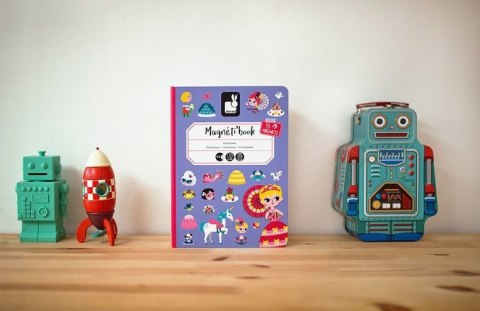 Janod Magnetyczna układanka Księżniczki Magnetibook