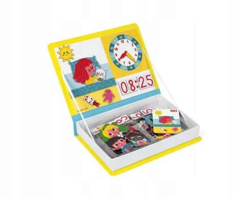 Janod Magnetyczna układanka Uczę się zegarka