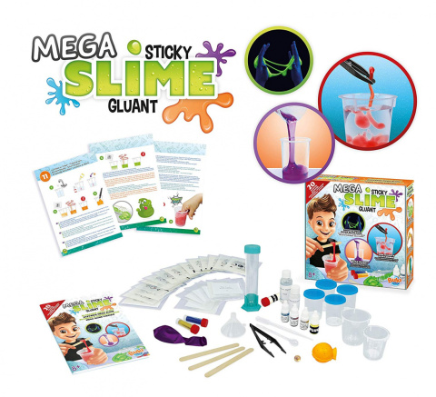 Buki Mega lab PRODUKCJA 20 SLIME GLUTÓW