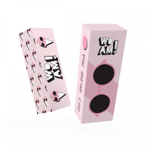 Ki ET LA Okulary 2-4 przeciwsłoneczne WOAM Pink KiETLA