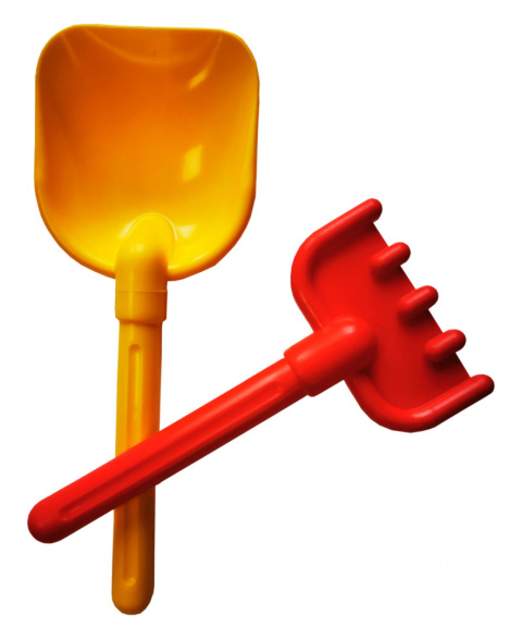 Łopatka i Grabki Zestaw 2szt SOLIDNE WYTRZYMAŁE