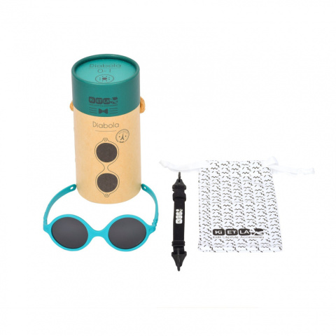 Ki ET LA Okulary 0-1 przeciwsłoneczne Diabola Peacock Blue KiETLA