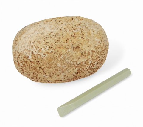 Buki Jajko dinozaura skamielina + figurka D6O