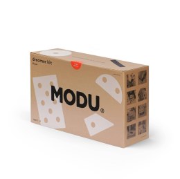 MODU Dreamer kit 12in1 - Kreatywne klocki rozwijające motorykę dużą, czerwony