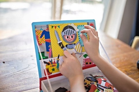 Janod Magnetyczna układanka Kostiumy Magnetibook