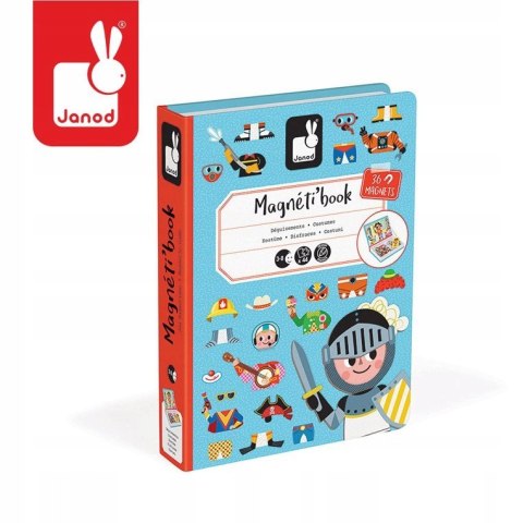 Janod Magnetyczna układanka Kostiumy Magnetibook