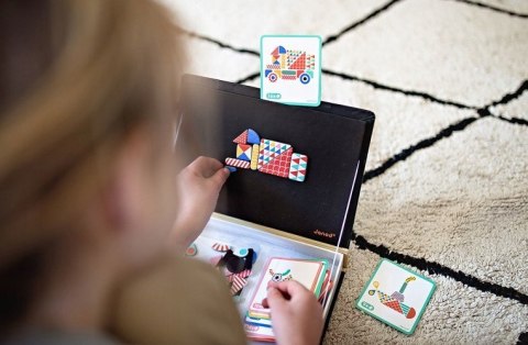 Janod Magnetyczna układanka Kształty Magnetibook