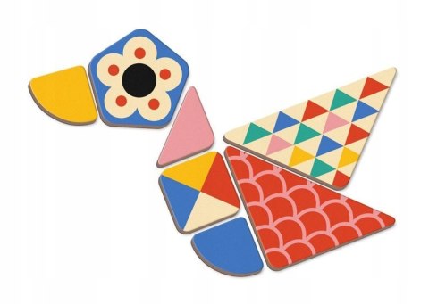 Janod Magnetyczna układanka Kształty Magnetibook