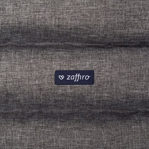 ZAFFIRO dwuczęściowe mufki 2w1 do wózka z pluszem - melange grey