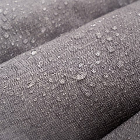 ZAFFIRO dwuczęściowe mufki 2w1 do wózka z pluszem - melange grey