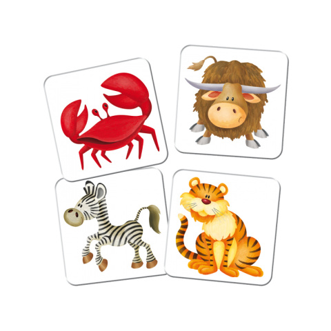 Adamigo Memory + Kuferek ZOO memory Gra 3+