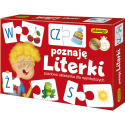 Adamigo Puzzle edukacyjne Gra Poznaję literki 3+