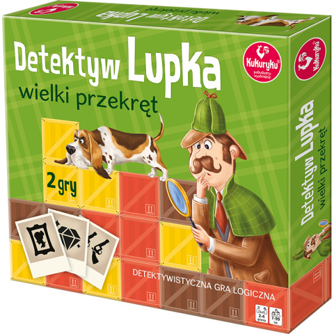 Kukuryku - Gra DETEKTYW LUPKA - WIELKI PRZEKRĘT - wiek 7+