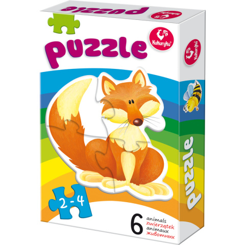 Kukuryku - Pierwsze Puzzle Zwierzątka 1