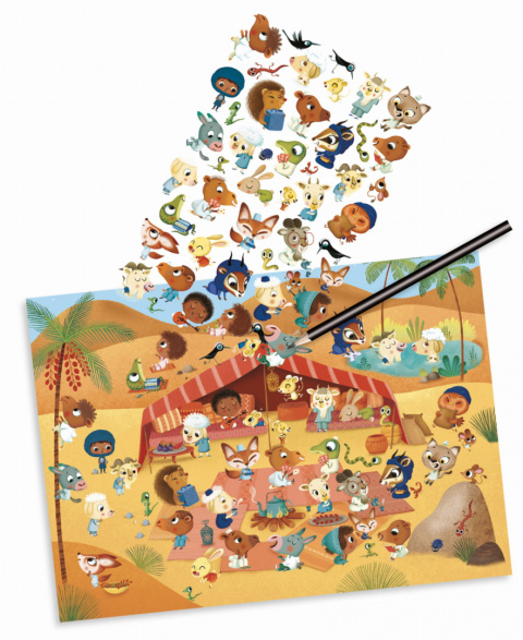 Djeco Zestaw kalkomanii - KRAINY DJ09560