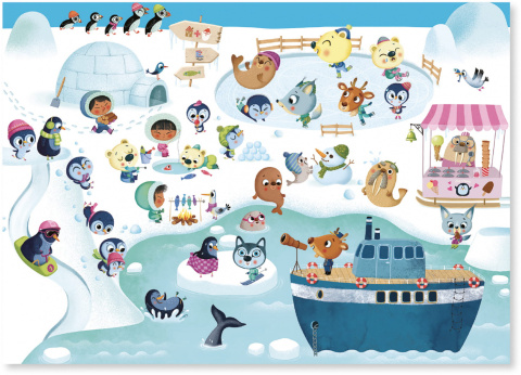 Djeco Zestaw kalkomanii - KRAINY DJ09560