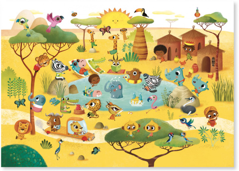 Djeco Zestaw kalkomanii - KRAINY DJ09560