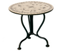 Maileg Stoliczek kawowy Akcesoria dla lalek - Vintage tea table, Micro - Anthracite