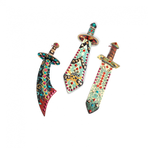 Djeco Zrób to sam - Mozaiki PIRACKIE SZABLE DJ07902