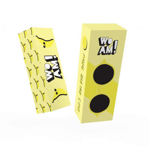 Ki ET LA Okulary 0-2 przeciwsłoneczne WOAM Yellow KiETLA