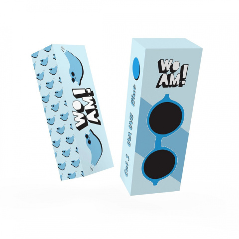 Ki ET LA Okulary 0-2 przeciwsłoneczne WOAM Blue KiETLA