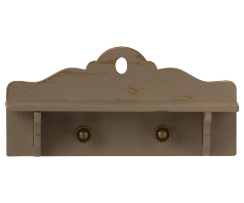 Maileg Półka z wieszakami Akcesoria dla lalek - Miniature bathtub