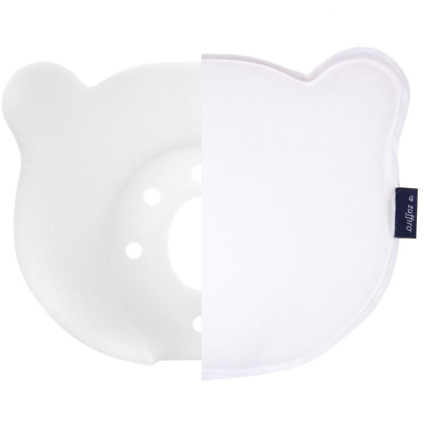 Zaffiro Ergonomiczna poduszka stabilizująca dla niemowląt MF Biała