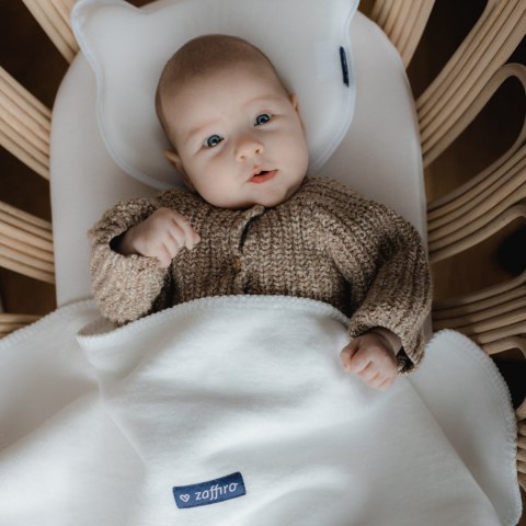 Zaffiro Ergonomiczna poduszka stabilizująca dla niemowląt MF Biała