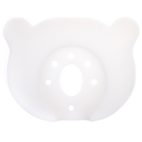 Zaffiro Ergonomiczna poduszka stabilizująca dla niemowląt MF Biała