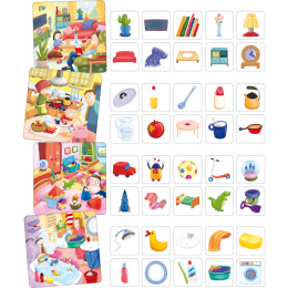 Adamigo W Domu - Gra edukacyjna wiek 3+