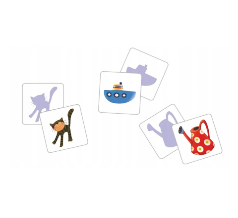 Adamigo Czyj o cień? - Gra edukacyjna układanka 3+