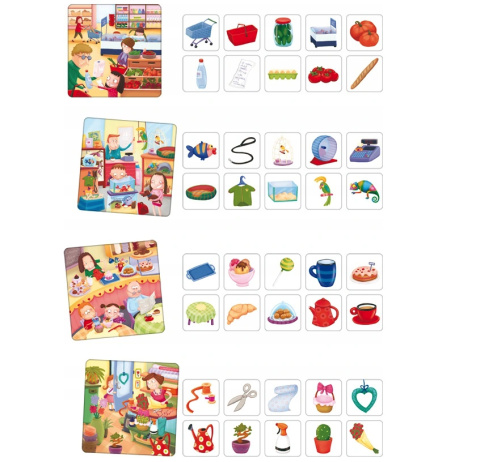 Adamigo Na Zakupy! - Gra edukacyjna wiek 3+