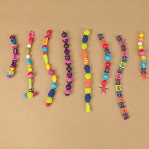 B.toys Zestaw do tworzenia biżuterii 275 elementów B.eauty Pops