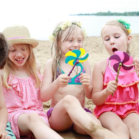 B.toys Torba z akcesoriami do piasku Niebieska B. Ready Beach Bag